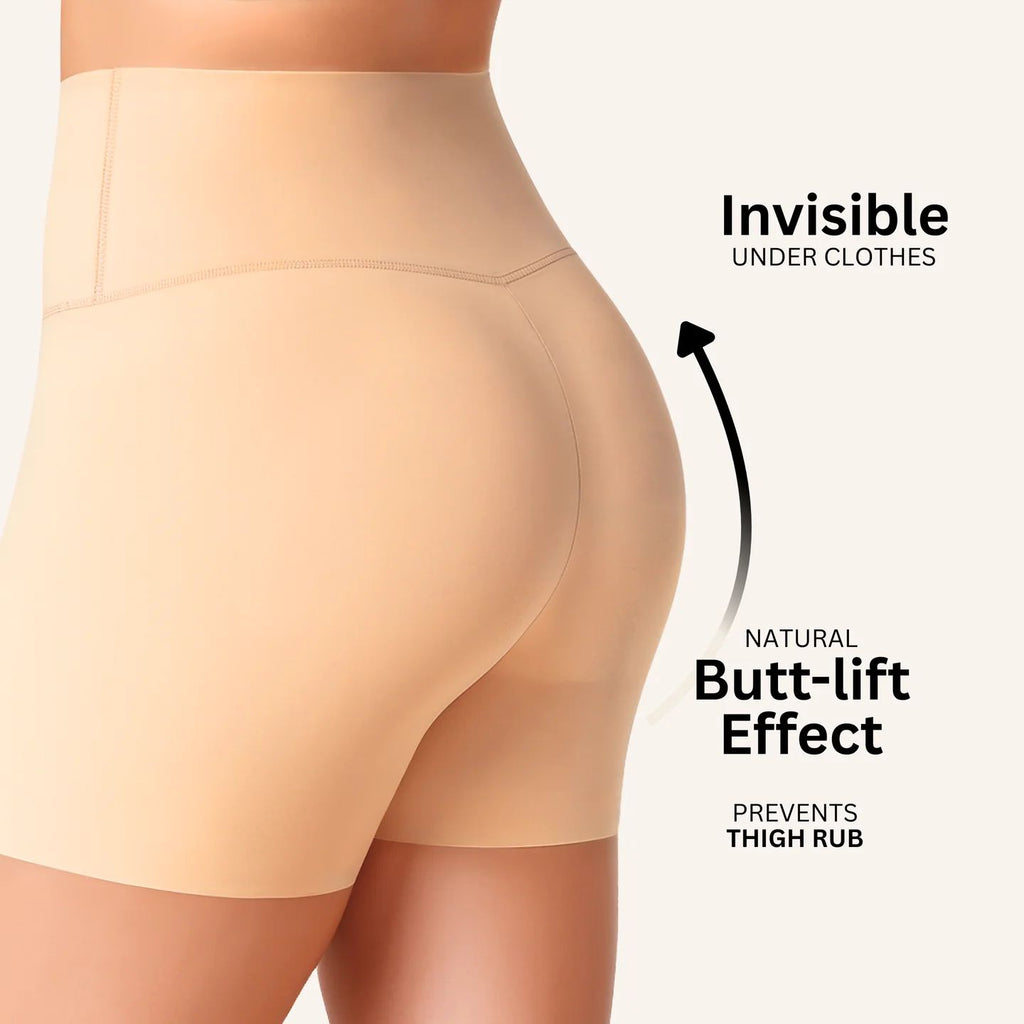 Seamless High-Waisted Shaping Shorts