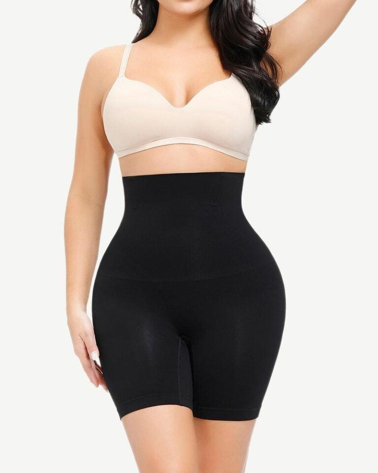 Seamless High-Waisted Shaping Shorts